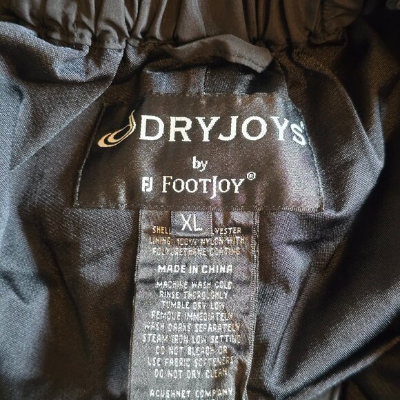Men's FOOTJOY DRYJOY Outerlayer Pants sz XL - Picture 11 of 11